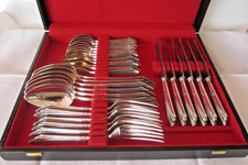 WMF Fächer 900 Vorspeisenbesteck 30teilig /6 Personen versilbert 90, Jugendstil