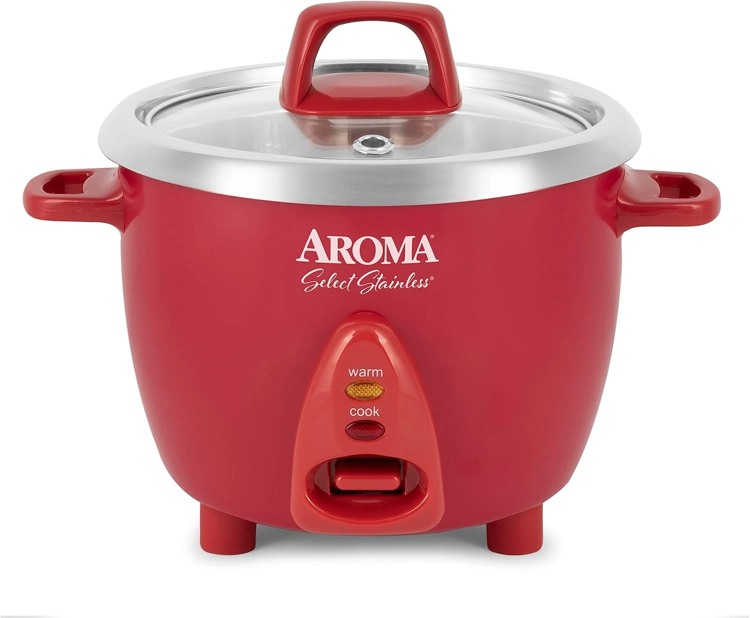 Aroma Housewares Select Stainless Rice Cooker & Warmer with Uncoated Inner Pot,