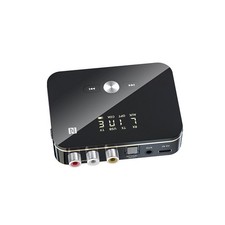 NFC Multi-Function Bluetooth Receiver Wireless 3.5mm AUX to 2RCA Audio Adapter F