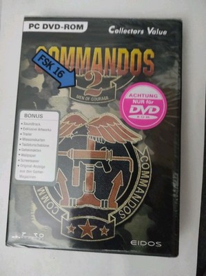 Commandos 2 - Men Of Courage PC Spiel , Eidos , Neu , Ovp , USK 16