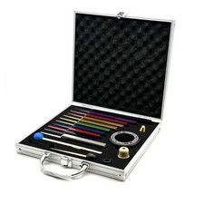 Solfeggio Tuning Forks Set, 10 pcs Solfeggio 10 set Multicolour Upgraded