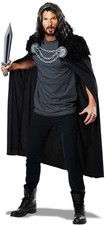 Wolf Medieval Men Clan Cape Halloween Costume Accessory 60648