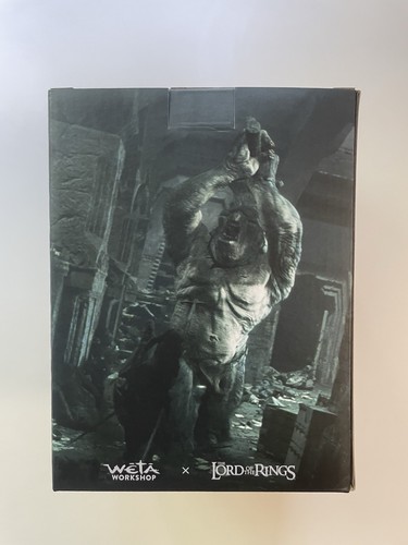 Weta Workshop Lord of the Rings Cave Troll Miniature Statue NEW - Picture 3 of 6