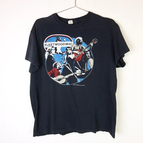 70s Fleetwood Mac T Shirt The Tusk Tour Size XL 1970s vintage concert t-shirt, vintage, size XL, single stitch, B+ condition