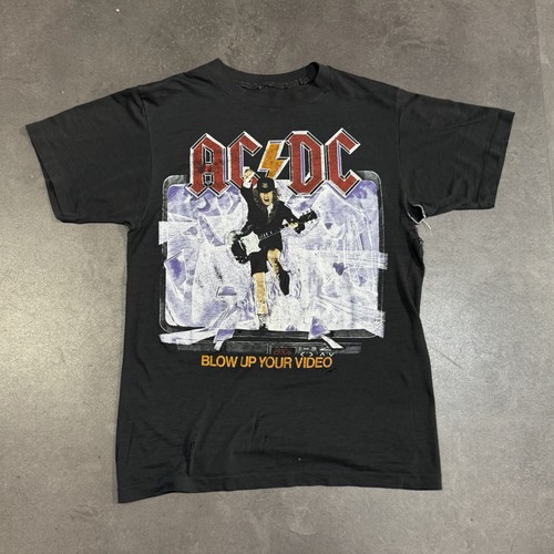 Vintage 1988 ACDC “Blow Up Your Video” Shirt Size Medium