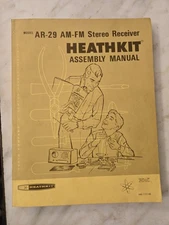 HEATHKIT MODEL AR-29 AM-FM STEREO RECEIVER MANUAL - ORIGINAL