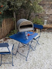 Gozney Roccbox Gas Pizza Oven Portable Built-in Thermometer Grey w/ Cover