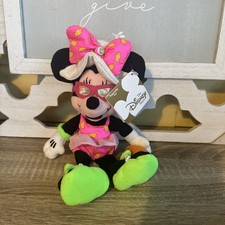 The Disney Store AUG. Birthstone MINNIE Bean Bag NEW w/tag