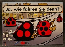 Karta specjalna Federalnego Ministerstwa Transportu, Budownictwa ... życzę dobrej jazdy ...