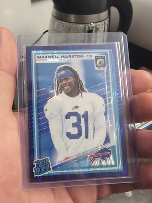 Maxwell Hairston Rookie Donruss Optic Purple Shock