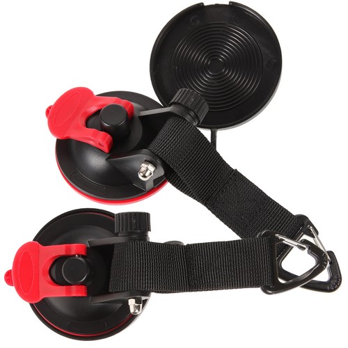 2 ganchos de taza ganchos de vacío de alta resistencia negros montados en coche tienda - Imagen 12 de 12