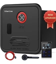 55000BTU 3.9GPM RV Tankless Water Heater On-Demand Instant Hot Water W/ Remote