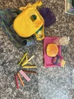 Cabbage Patch Doll Food Replacement Pieces. Used Played With Condition.