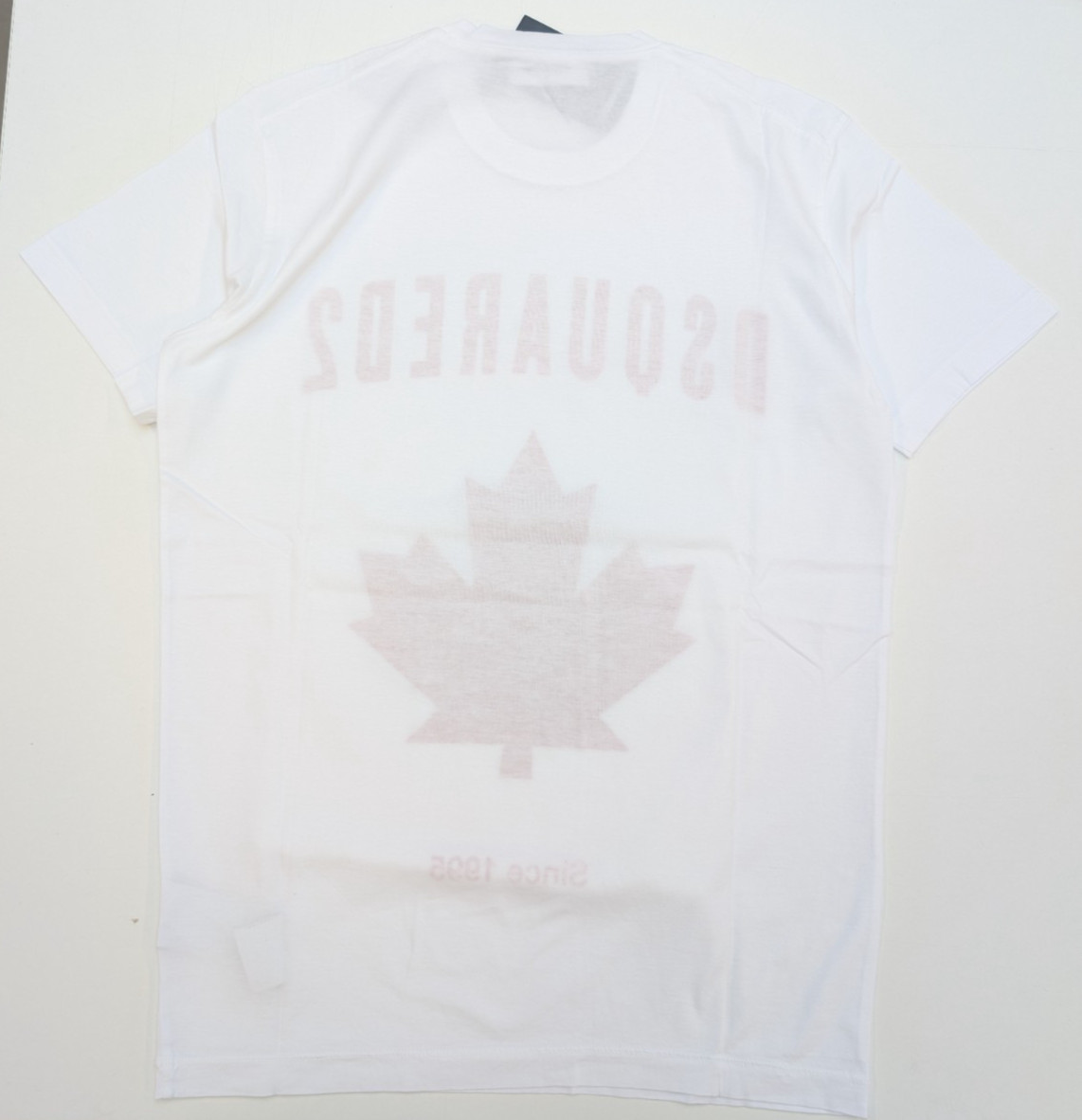 Dsquared2 T-Shirt Men's White Maple Canada Logo Print - Size S - RRP £190 image 5