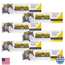 Durvet Duramectin Equine Wormer Paste 6 Tubes