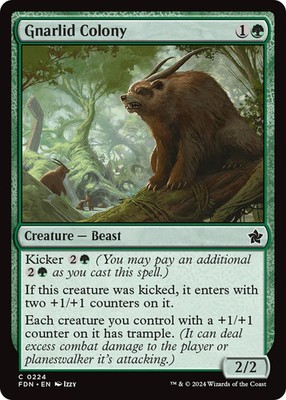 Gnarlid Colony [Foundations] Near Mint