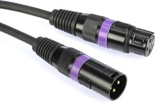 Accu-Cable AC3PDMX100 3-pin/3-conductor DMX Cable - 100 foot