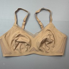 Honeylove Crossover Bra Large 38B/C Wireless Stretchy Convertible Strap
