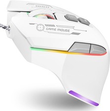 Wired Gaming Mouse RGB 7200DPI Buttons