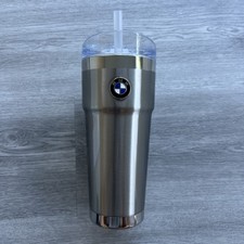 Genuine Bmw Silver Stainless Steel Tumbler Coffee Tea Travel Mug 24 Oz Part Genuine Bmw Silver Stainless Steel Tumbler Coffee Tea Travel Mug 24 Oz Part