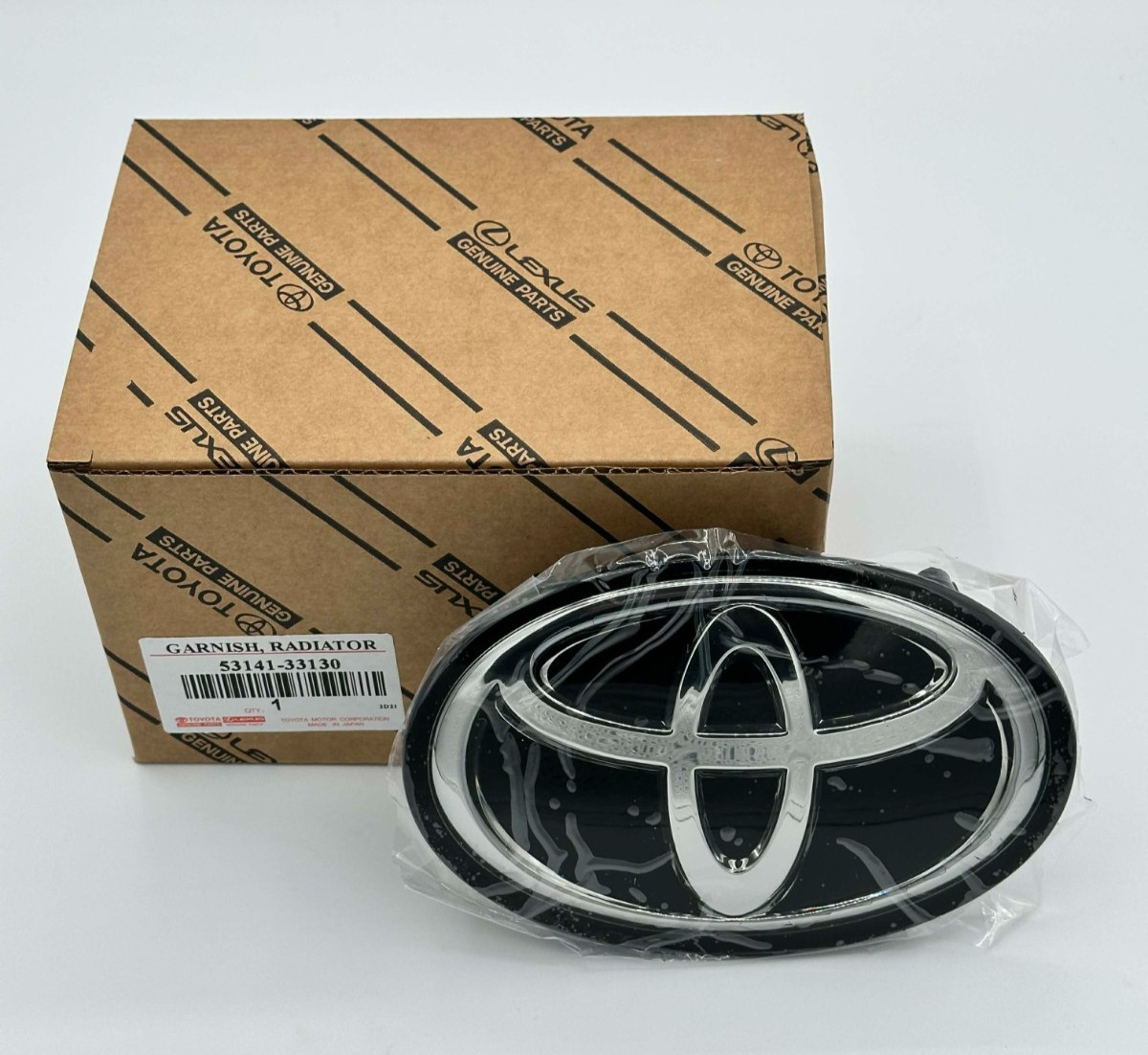 For Toyota Front Grille Emblem Badge RAV4 2013-2021 Camry 2018-2021 53141-33130