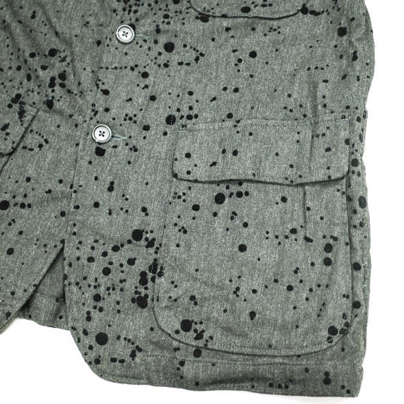 Engineered Garments Loiter Jacket Flocking Splatt… - image 6
