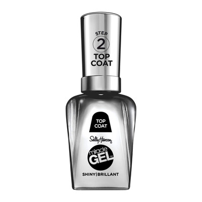 Sally Hansen Miracle Gel , Shiny Top Coat, Long Lasting, Gel-Like Formula, No...