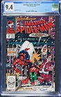 AMAZING SPIDER-MAN #314 (1989) CGC 9.4 WP💥Christmas Cover💥MARVEL GEM SLAB!