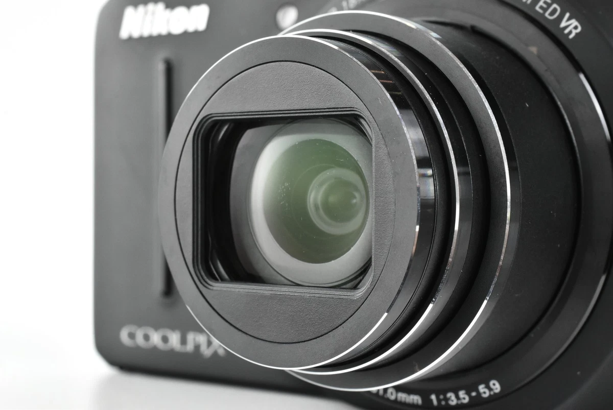 Nikon COOLPIX S9300 16.0MP 18xOptical Zoom Digital Camera Black