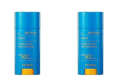 [US SELLER] SCINIC Enjoy Super Active Airy Sun Stick SPF50+ PA++++ 0.53oz 15g