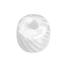 Polyester Nylon Rope 328 FT 100m Roll Plastic White Bundled Packing DIY Cord