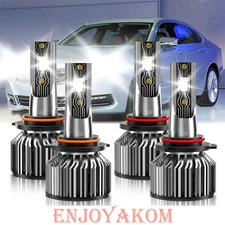 For Chevrolet Impala 2000-2005 Front LED Headlight Bulb High Low Beam Kit 6500K