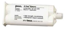 Devcon 14260 Two-Part Adhesive Epoxy: 50 mL Cartridge, 8 to 12 min Working Time