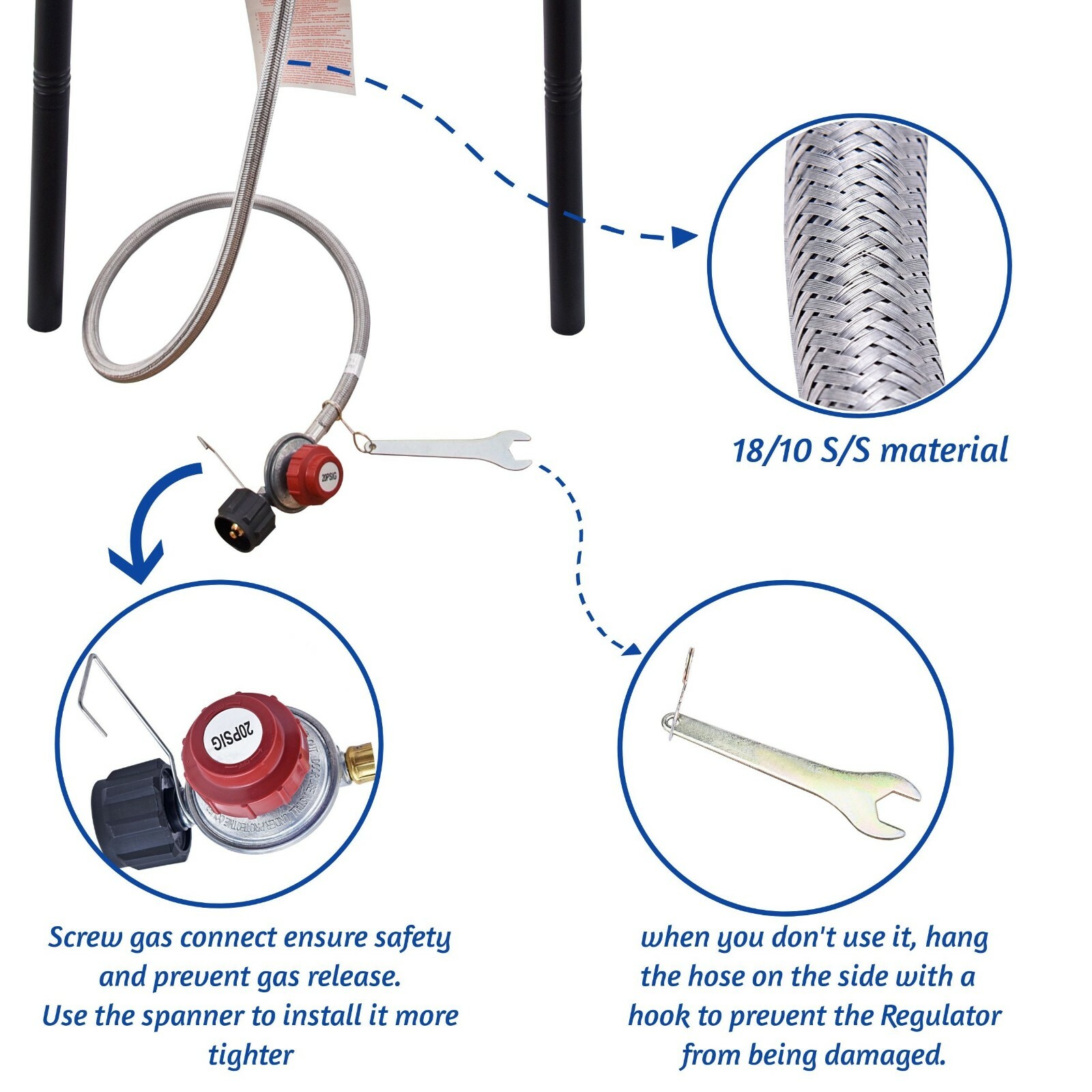 200,000 BTU. Single Burner Propane Stove Propane Burner Outdoor Camping