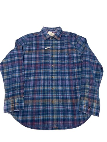 Tommy Bahama Coastline Cord Harbor Check in Island Navy - Big & Tall main image 0