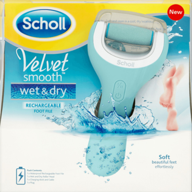 Scholl Portable Electric Foot Grinder File Callus Remover Pedicure