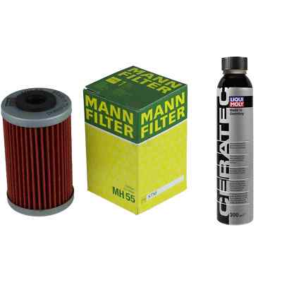 MANN-FILTER ÖLFILTER MH 55 + LIQUI MOLY Cera Tec 3721