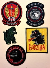 Godzilla King of Monsters Movie Patch Collection- Your Choice of 5 Diff & Sets