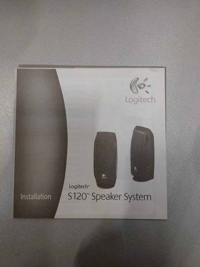 Logitech S120 Lautsprecher System - Gebraucht, Aktiv, Original Verpackung - Bild 3 von 4