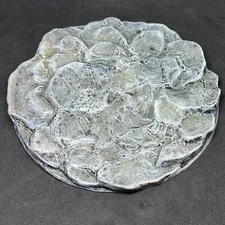 130mm Resin Base Slate v2 Rock Scenic Miniature Base Warhammer 40k tabletop game