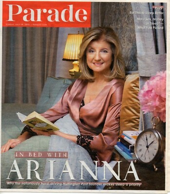 Parade Magazine July 19 2015 Arianna Huffington Post