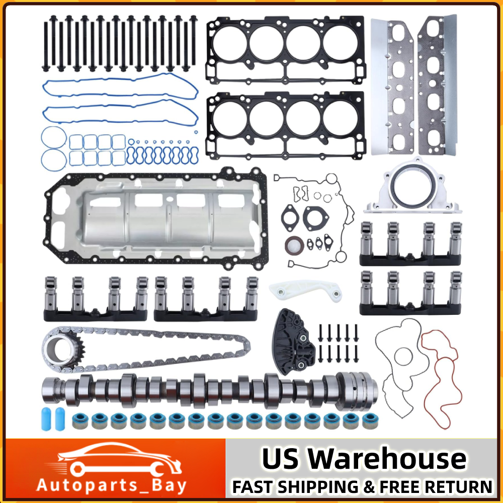MDS Lifters Camshaft Timing Chain Kit Fits 09-15 Chrysler Jeep Dodge 5.7L V8 HEMI