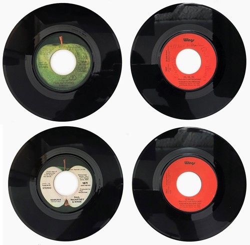 12 PAUL MCCARTNEY 45RPM SINGLES! Original 70’s & 80’s releases APPLE CAPITOL CBS - Picture 7 of 11