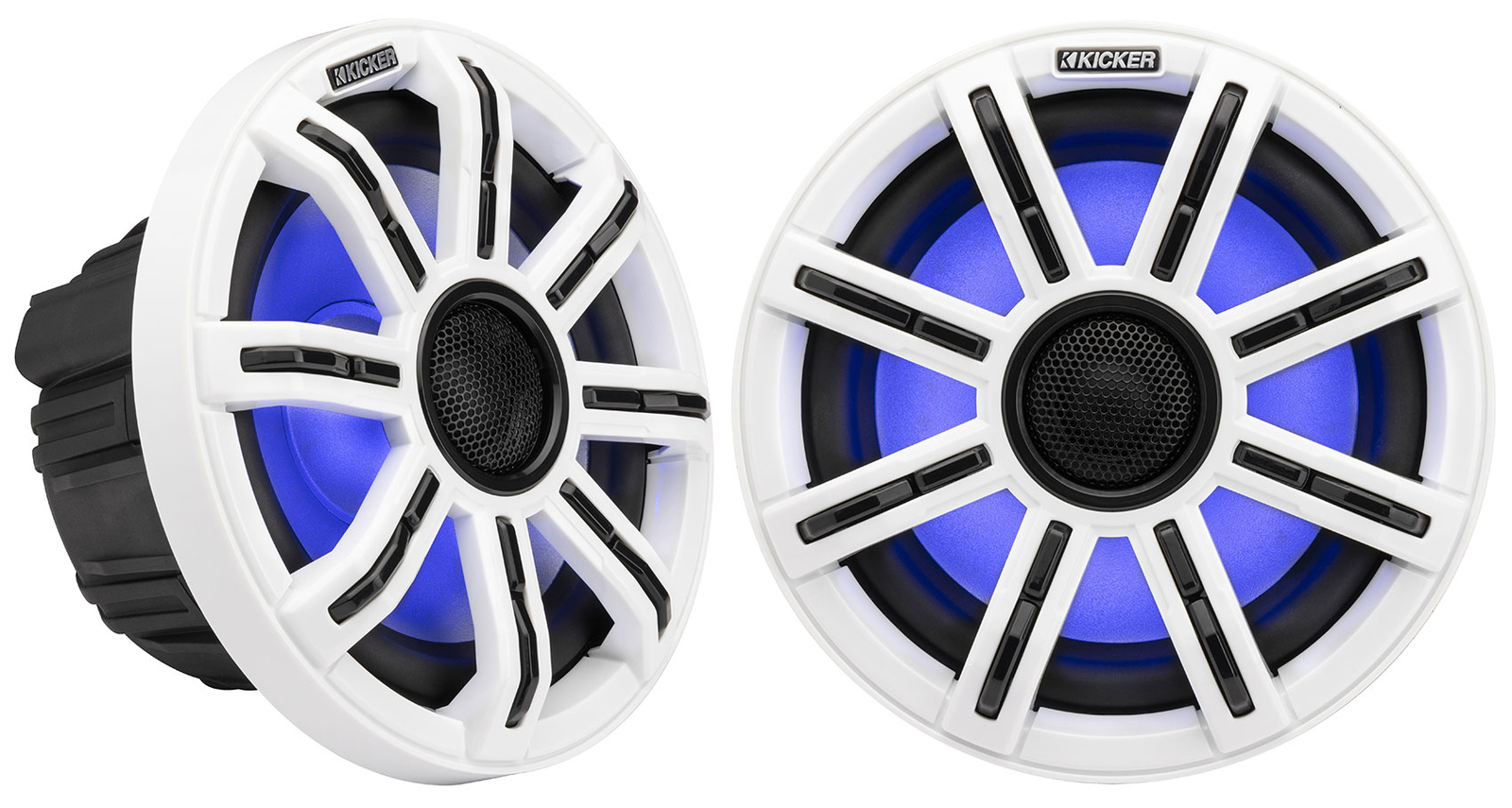 Пара динамиков KICKER 51MSC8 MSC84 8 400 Вт Премиум класса для морских лодок 4-Омные 92890₽