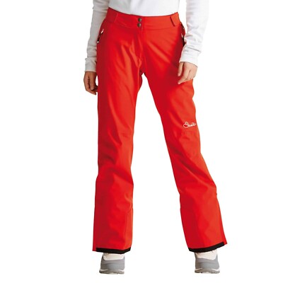 Dare2B Female Ski Trouser/Salopette  Stand For II  Red UK 8 RRP £100 LN027 AA 08
