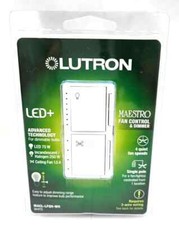 Lutron MACL-LFQH-WH Maestro Fan Control and L...