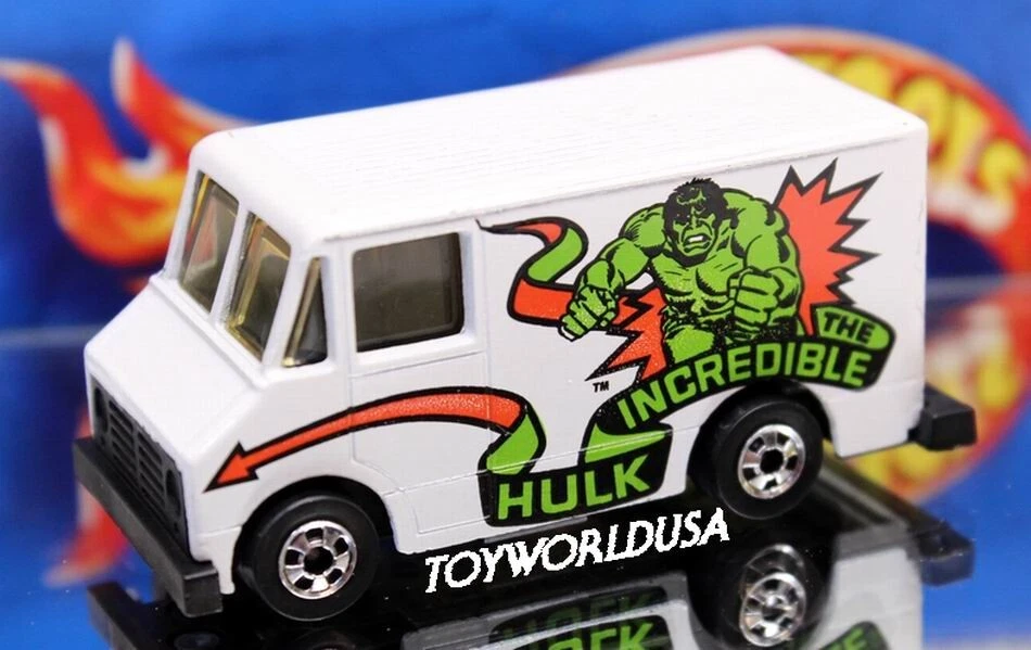 Hot Wheels Scene Machines 1979 The Incredible Hulk furgoneta de reparto Foto 2 de 4