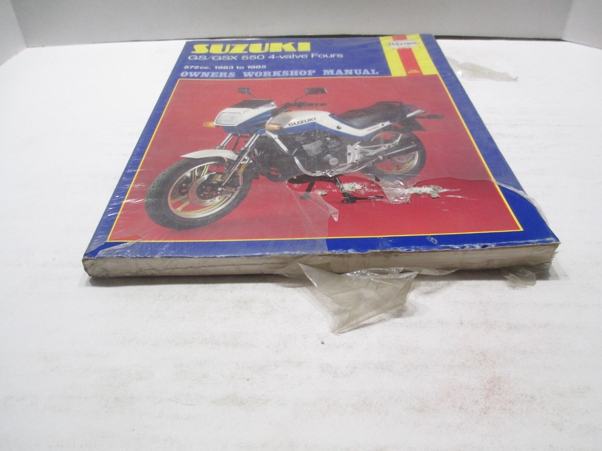 あああ 1983-1985 Suzuki GS GSX 550 4 Valve Fours Haynes Owners Workshop