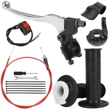 7/8" Brake Lever Throttle Cable Kit For BT200X CT200U 212cc 196cc Mini Bike