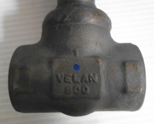 Velan W05-2054W-02TY W4109 Model A Gate Valve 1" 1975 PSIG @ 100°F - Picture 3 of 4